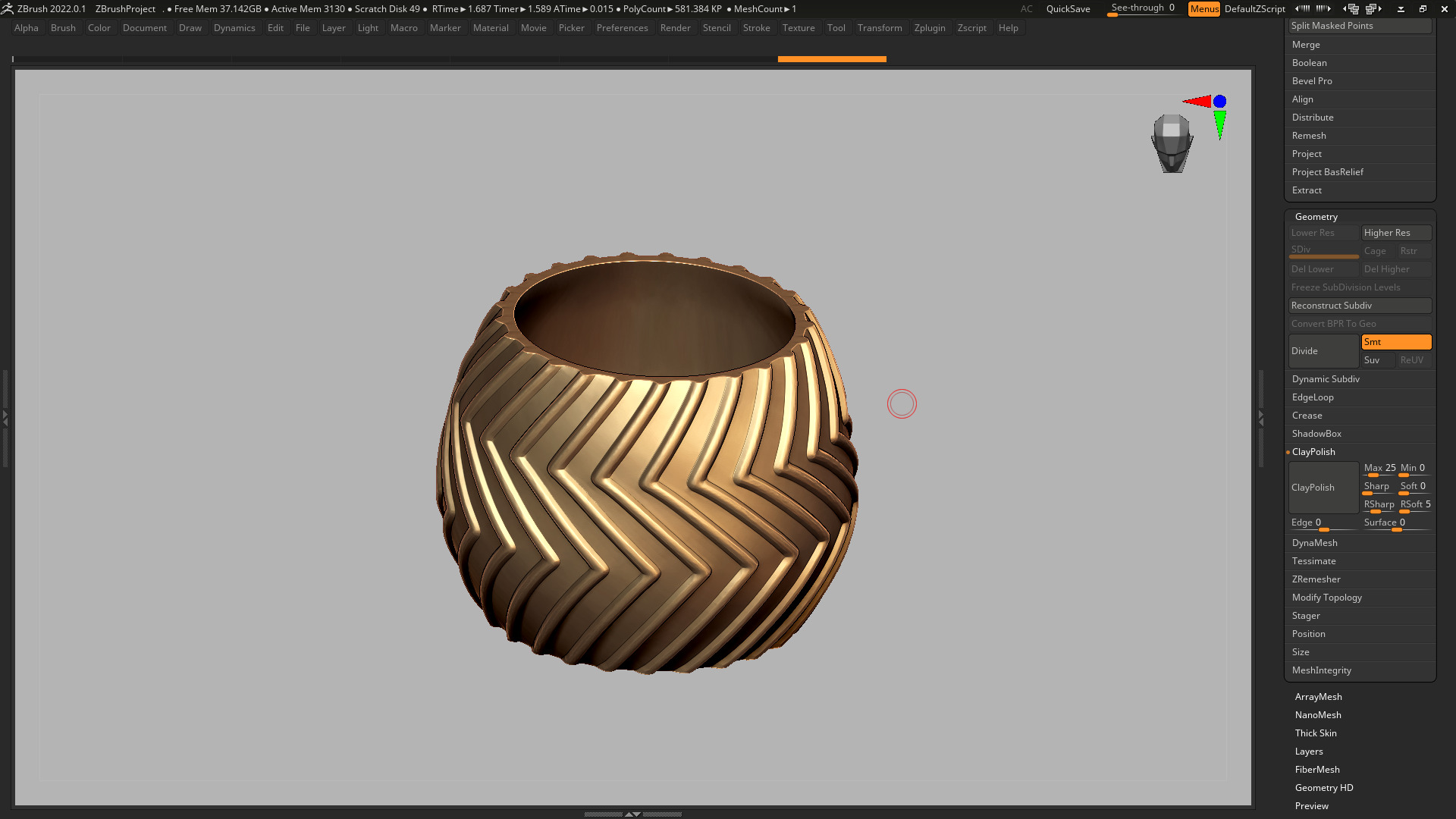 vase 3d print 256  3D print model_7