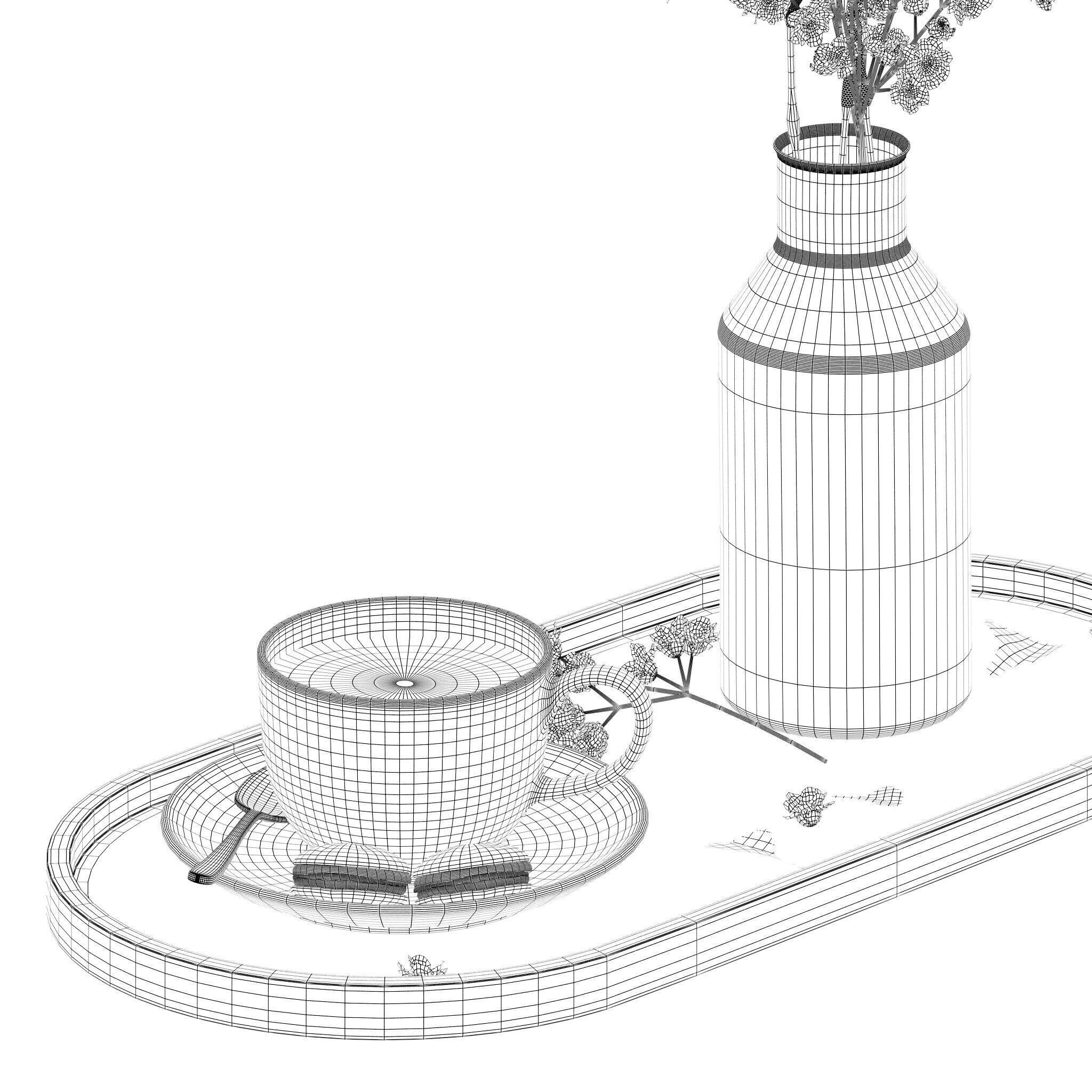 Coffee set 08 3D model_10