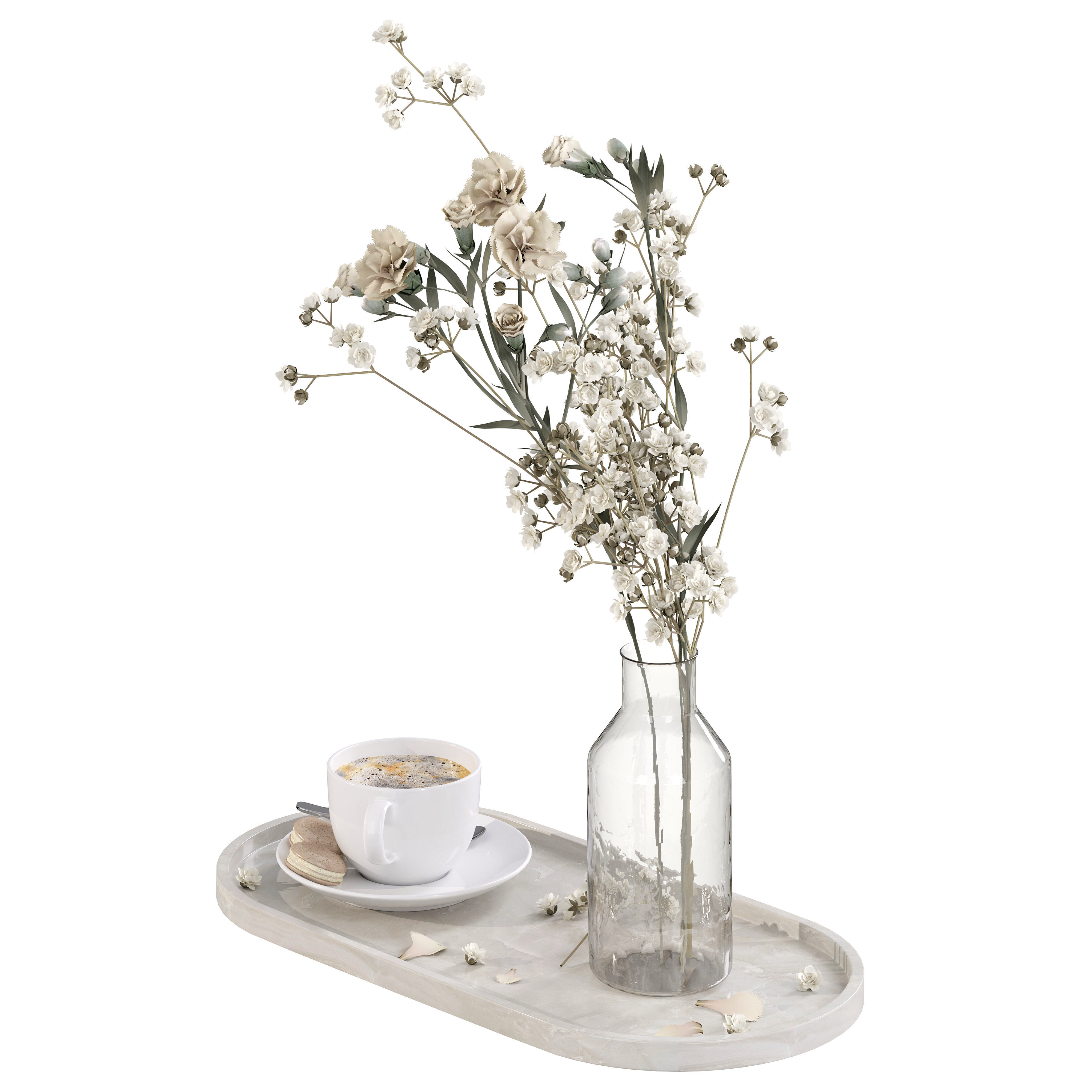 Coffee set 08 3D model_3