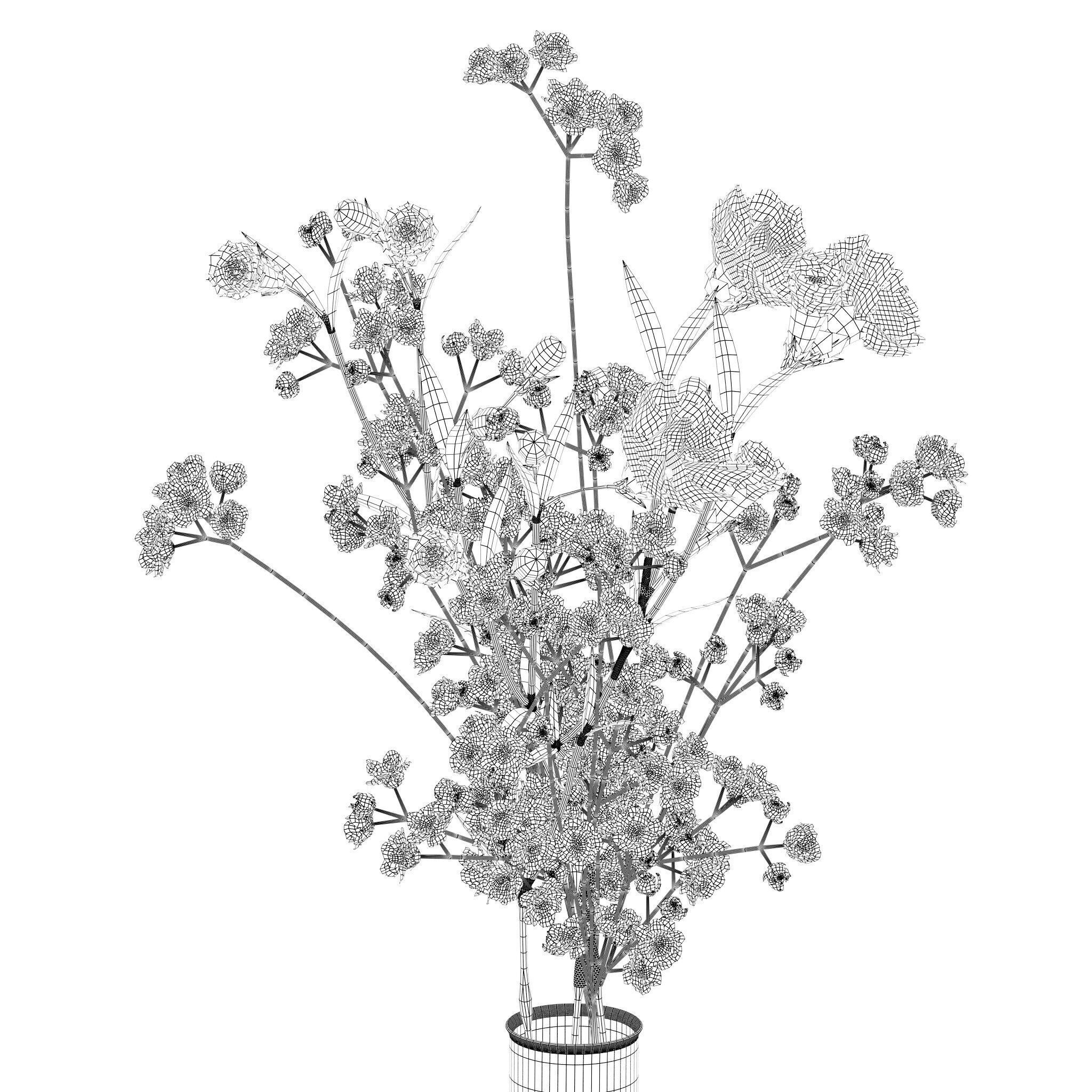 Coffee set 08 3D model_11