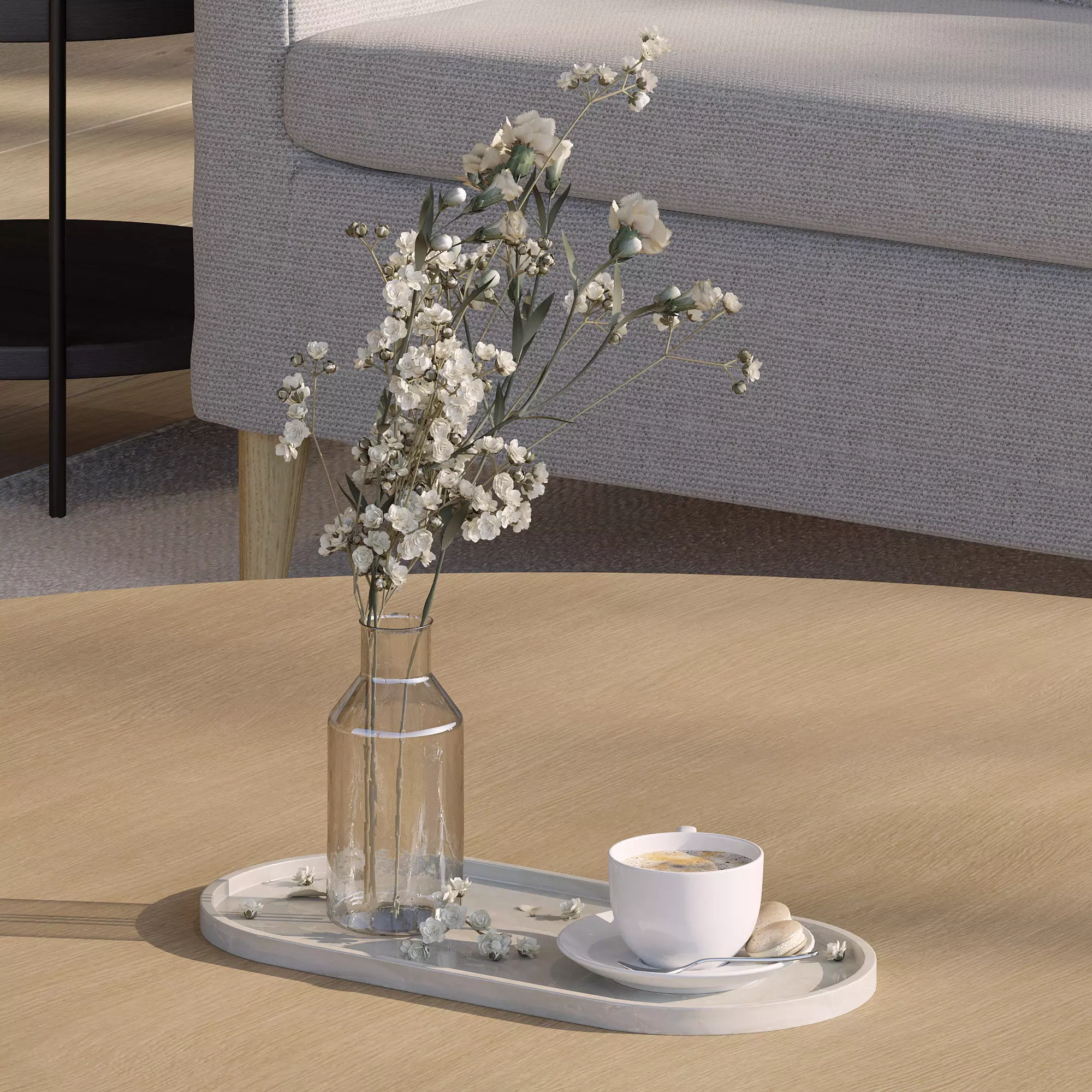 Coffee set 08 3D model_0