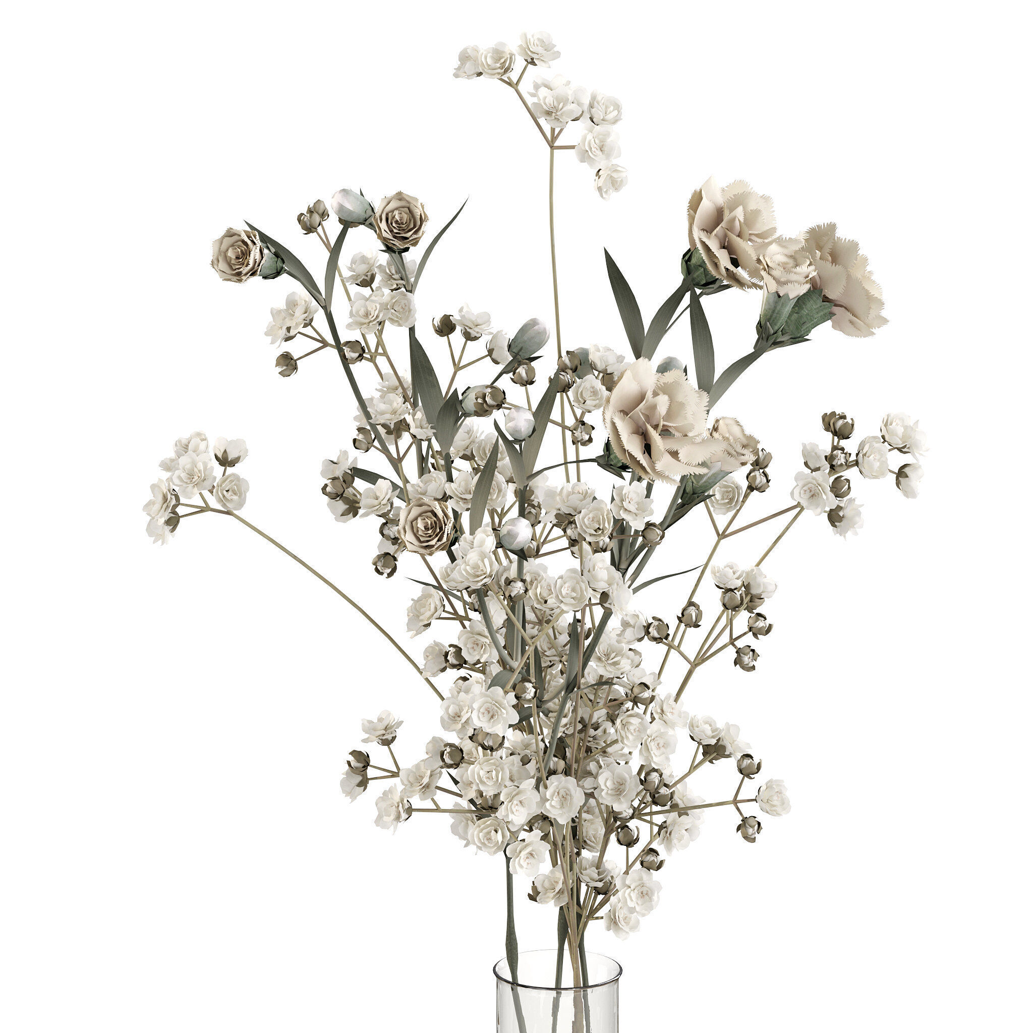 Coffee set 08 3D model_5