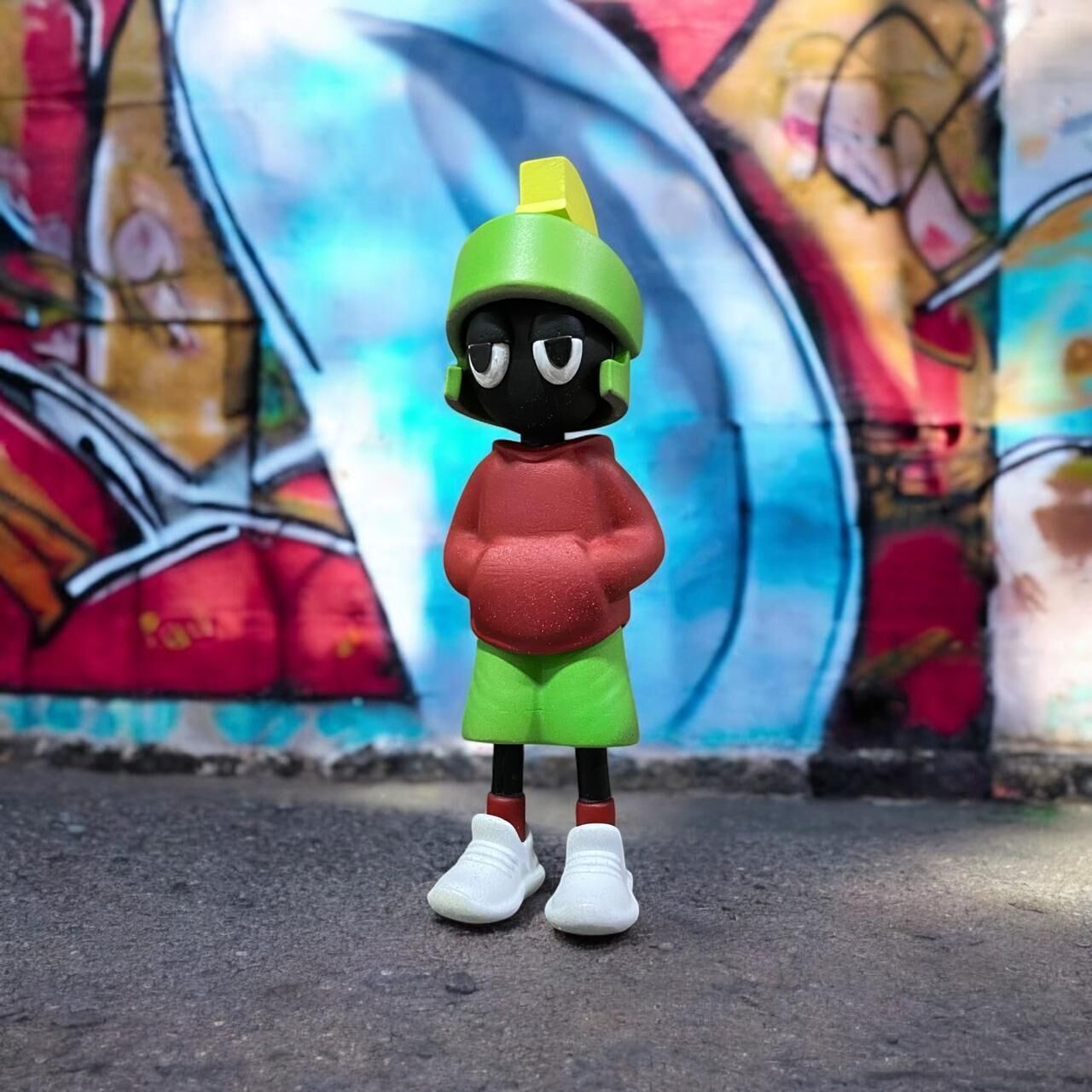 Marvin the martian urban vibes looney tunes 3D print model_2