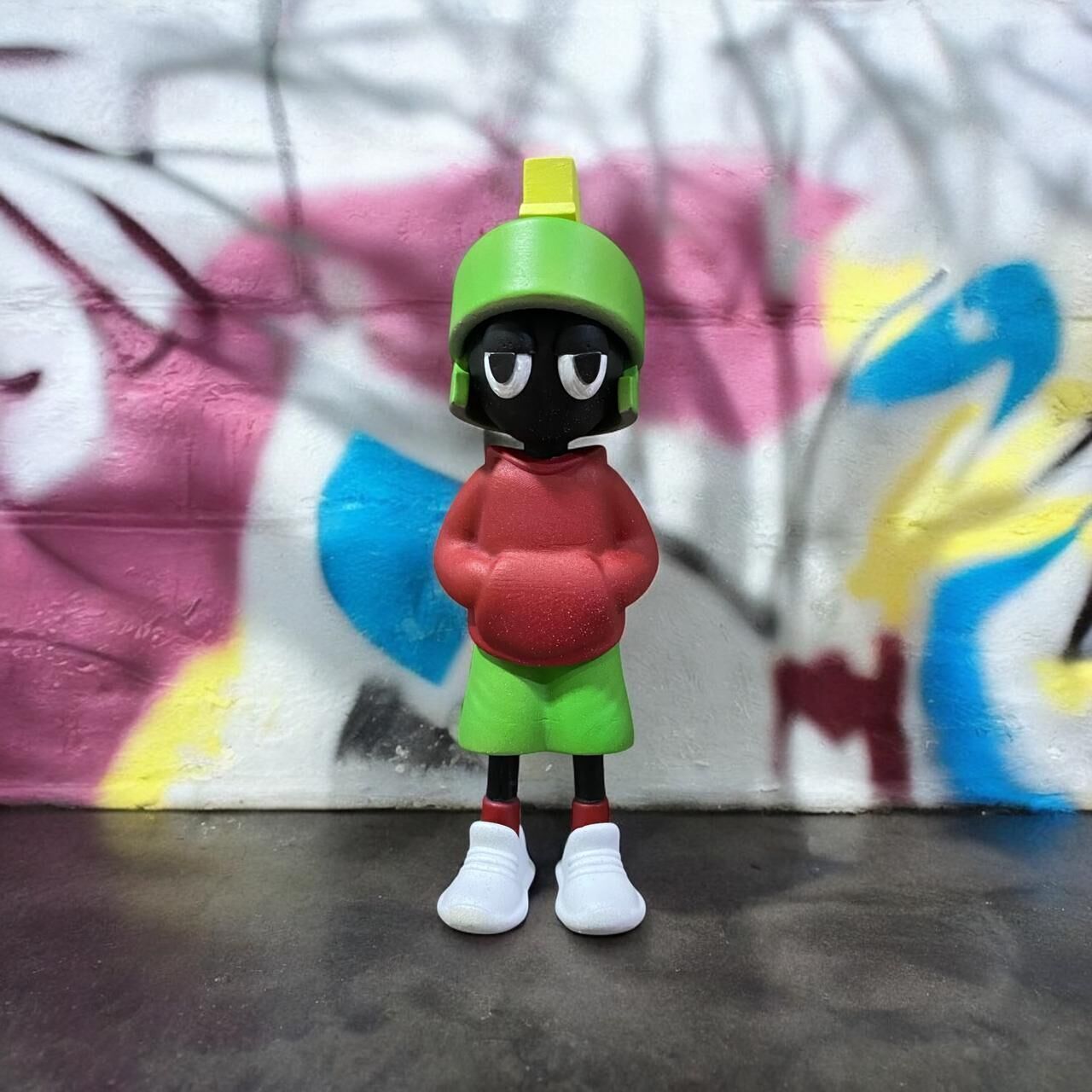 Marvin the martian urban vibes looney tunes 3D print model_1