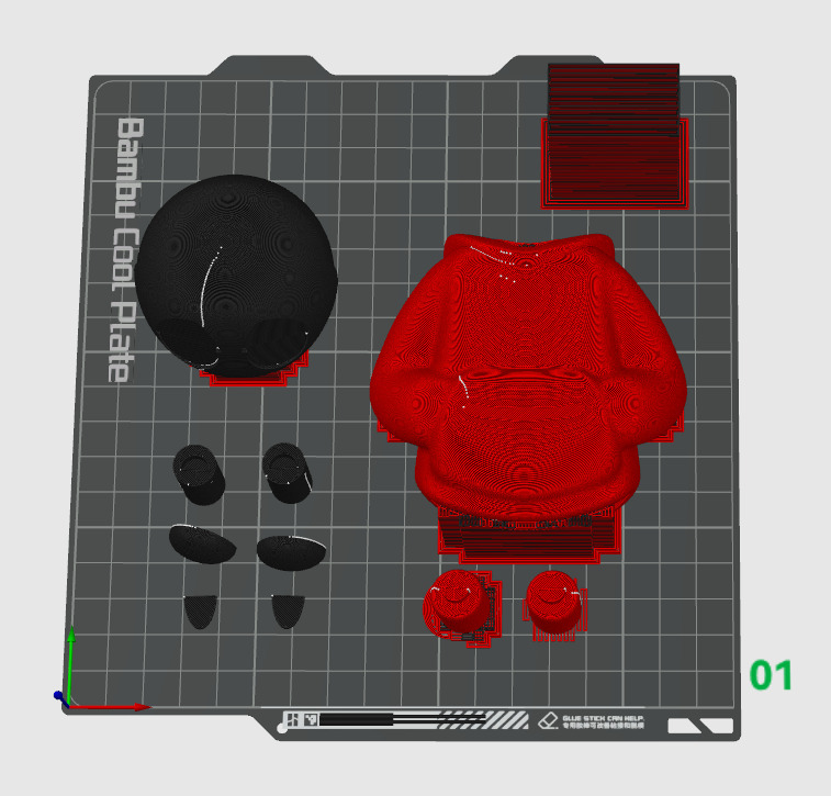 Marvin the martian urban vibes looney tunes 3D print model_5