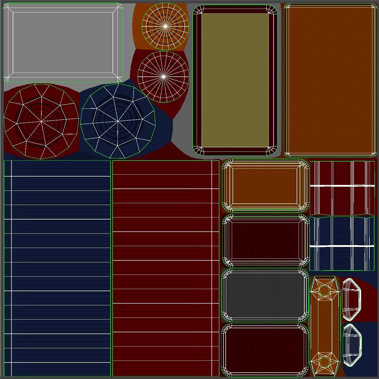 Ladder Truck 3D model_51