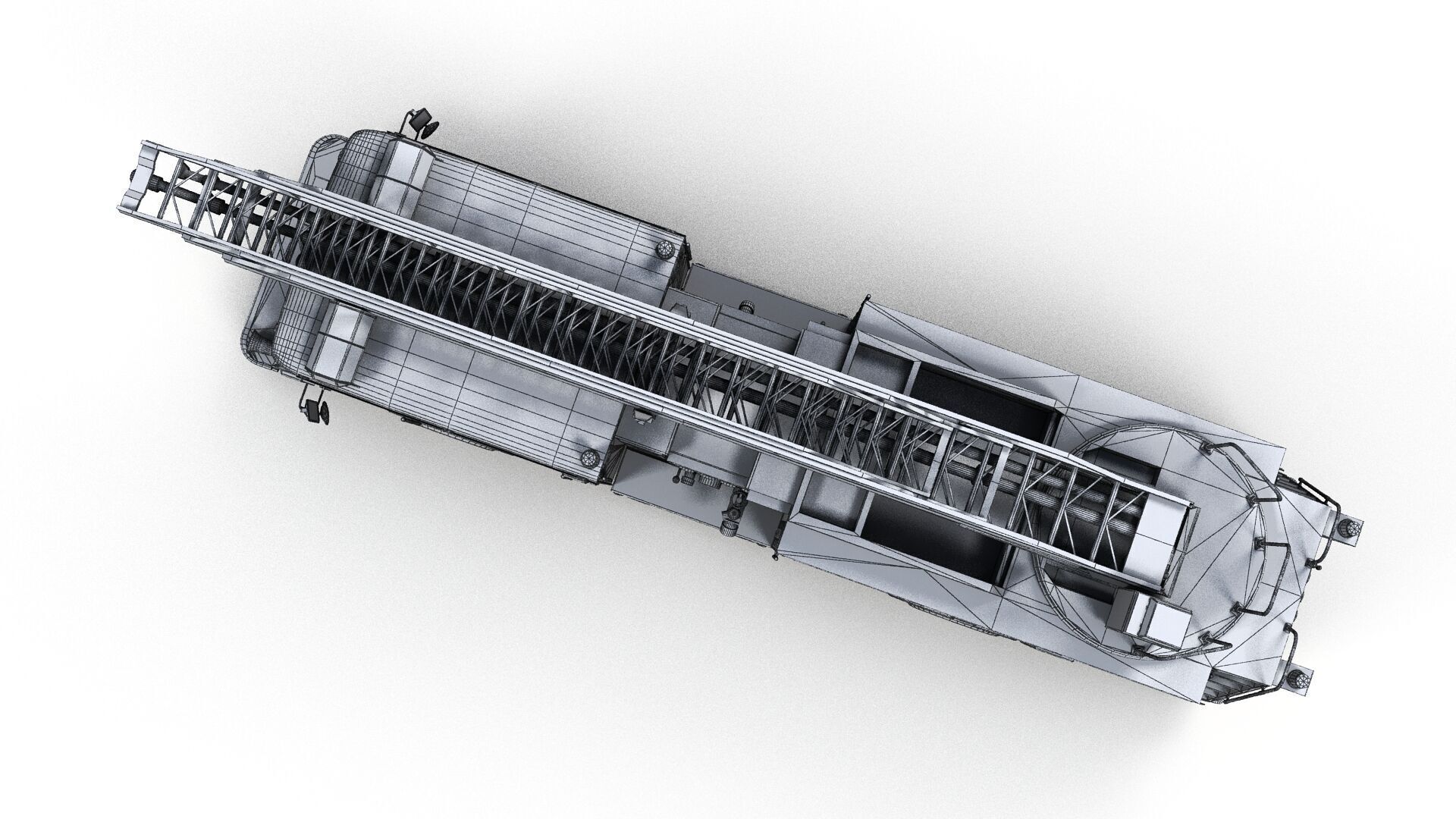 Ladder Truck 3D model_19