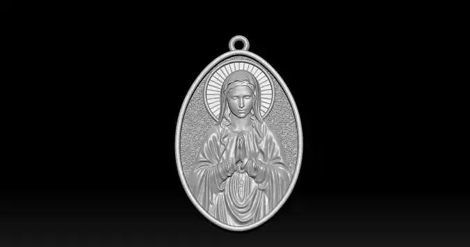 Virgin Mary Pendant