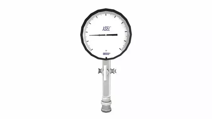 Dial Gauge Model Low-poly 3D model