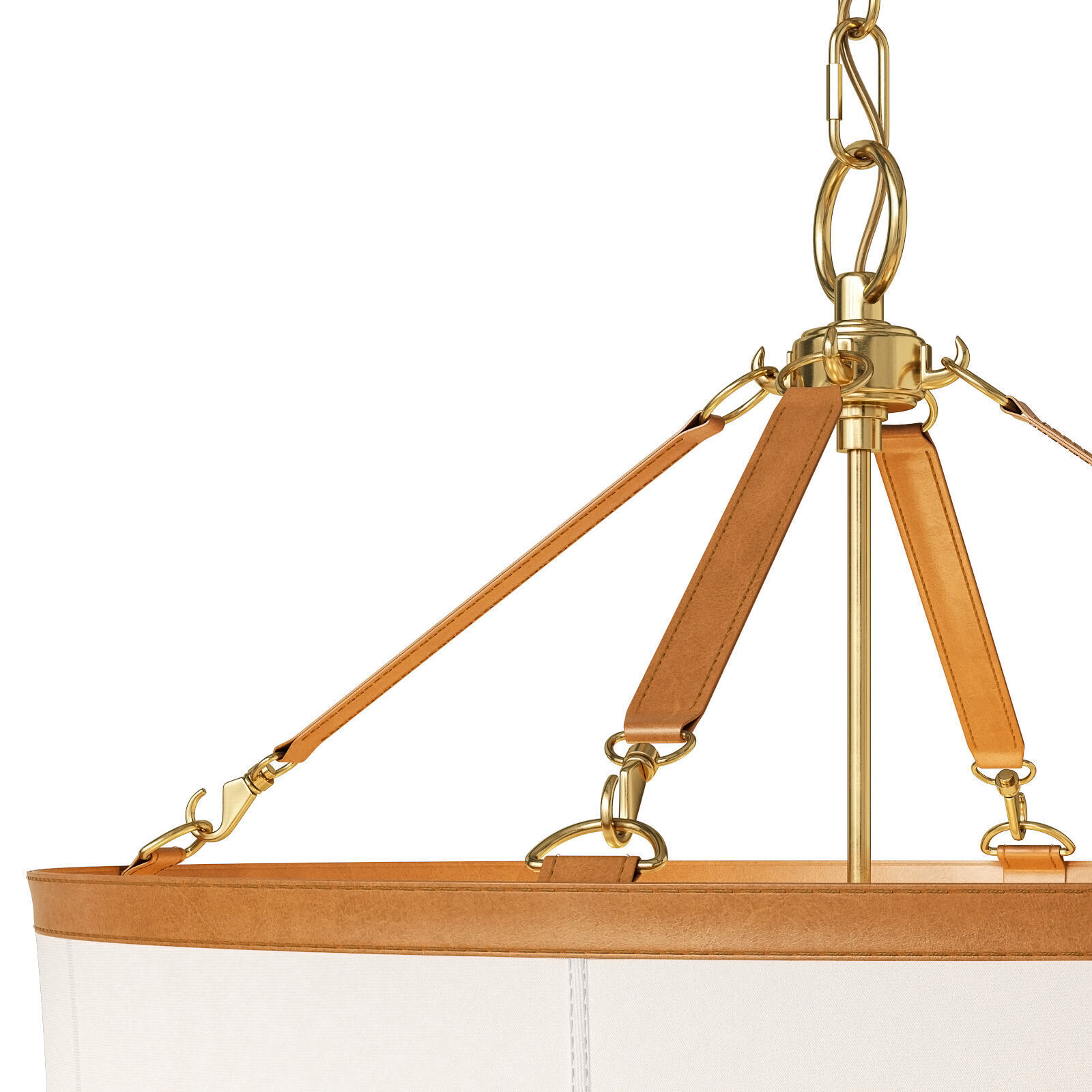 Visual Comfort Broomfield Pendant Light 3D model_5