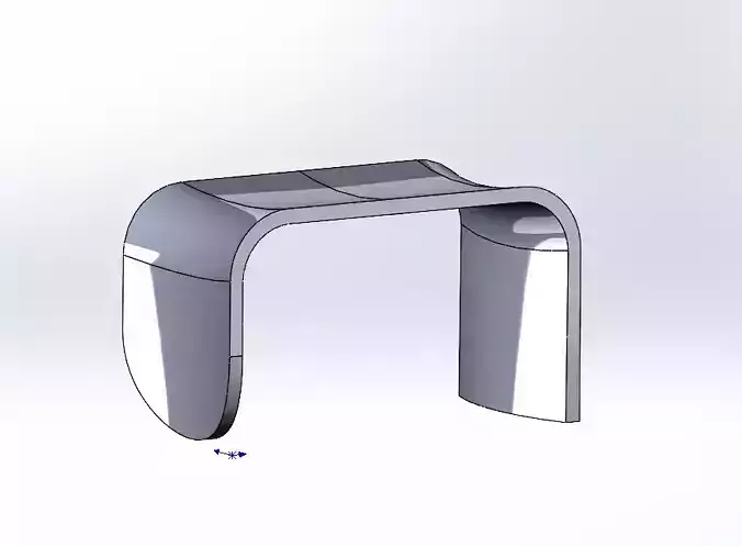 Curved Bench