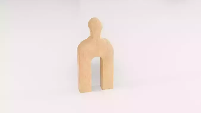 Decorative Sculpture Wooden