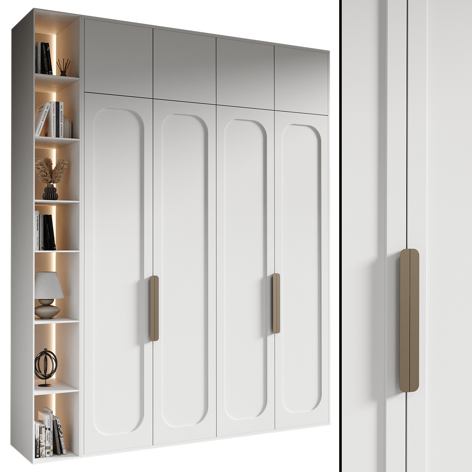 wardrobe 221 3D model_1