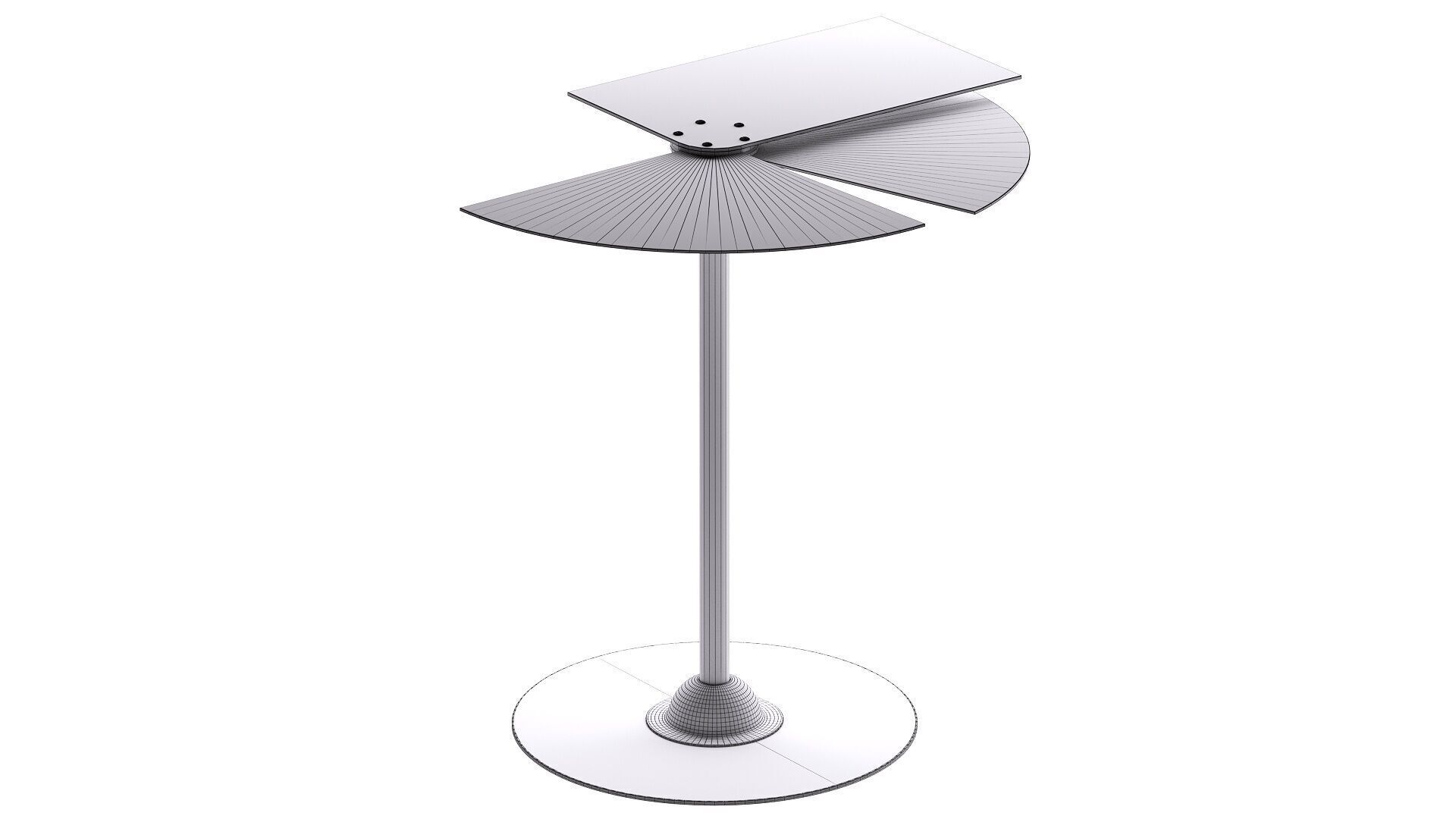 Fan Table 1930 3D model_11