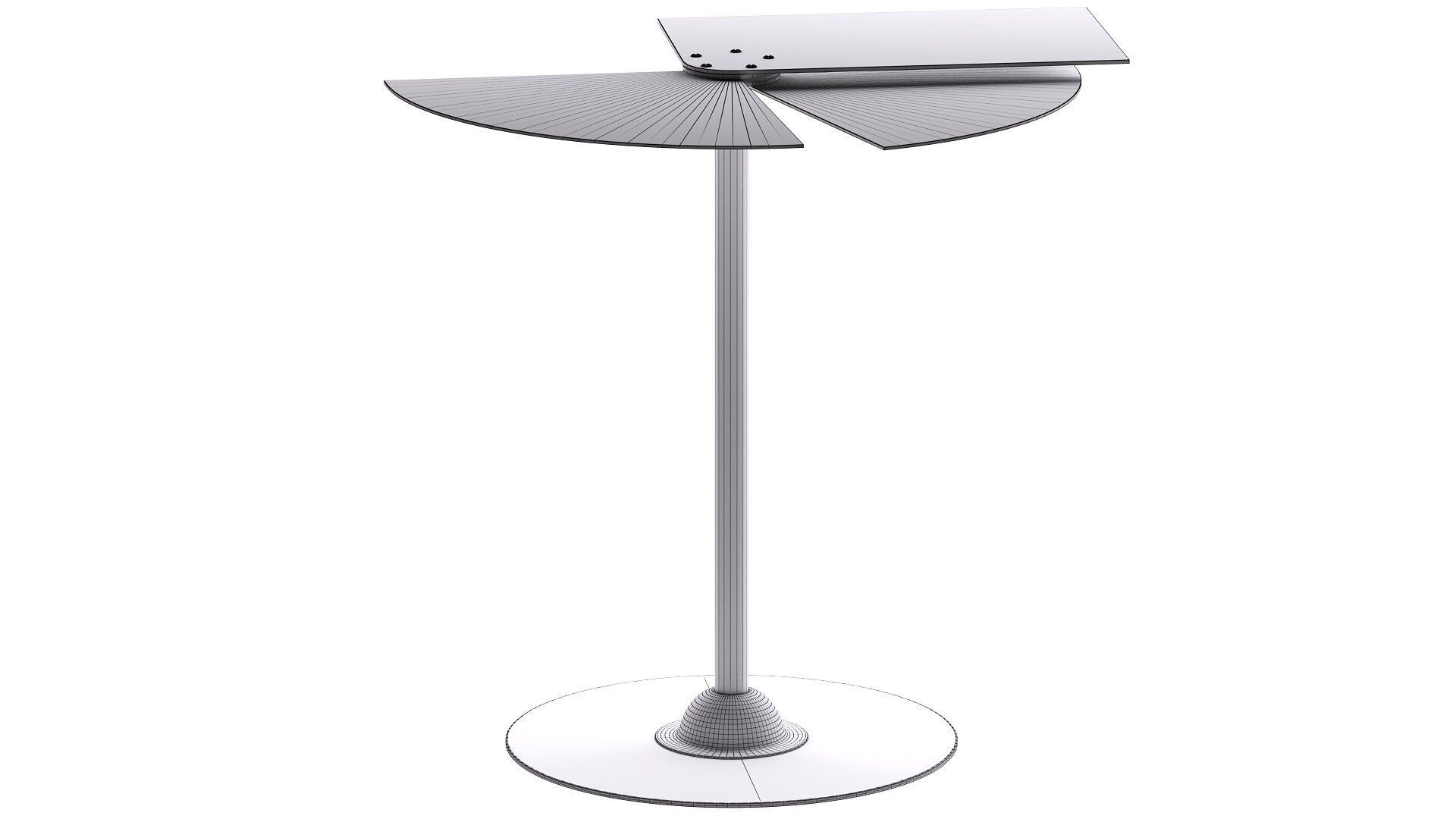 Fan Table 1930 3D model_9
