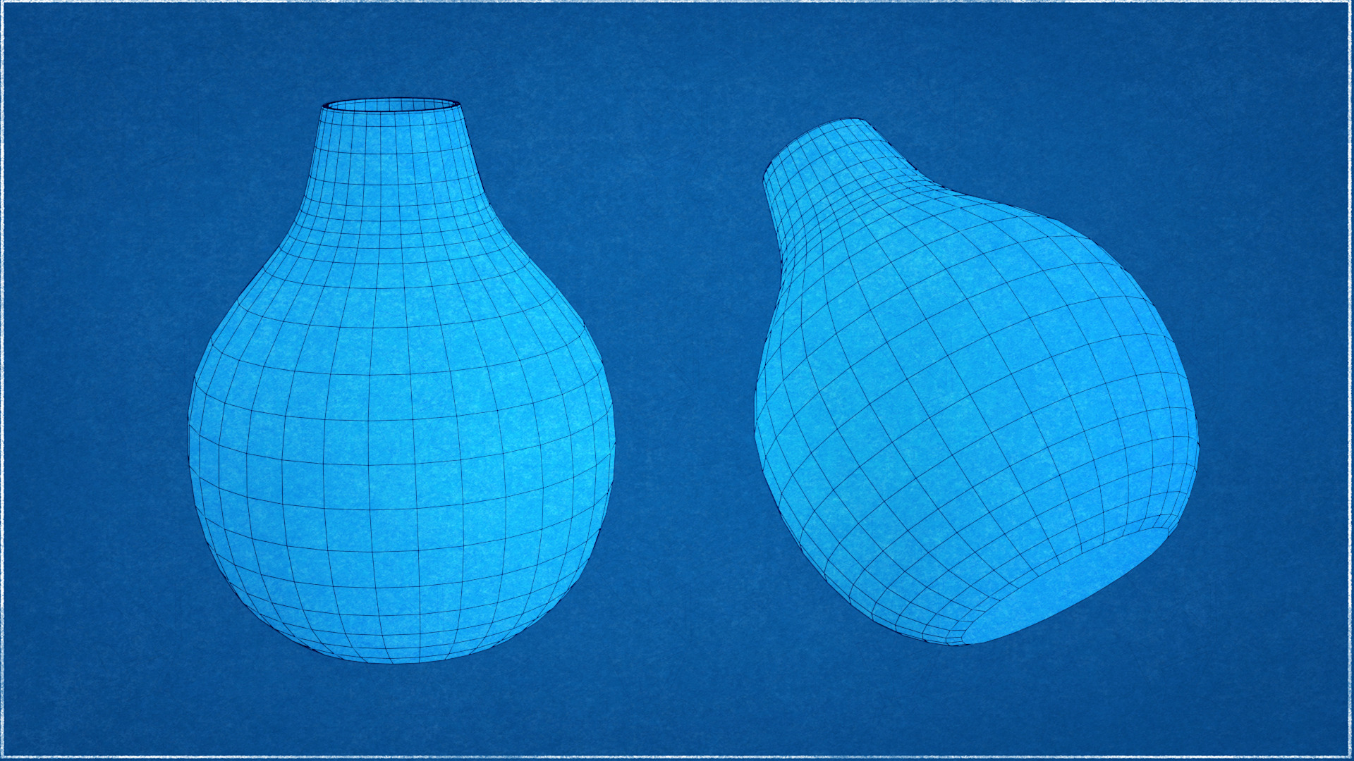 Decorative Wooden Vase Medium 3D model_10