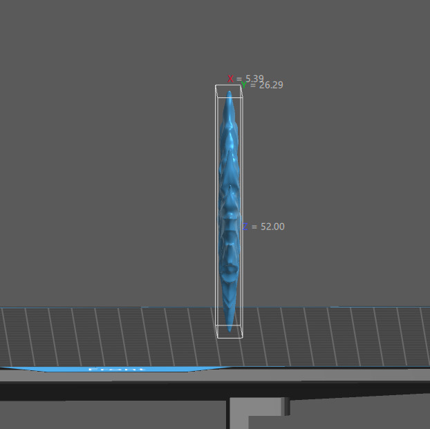 Godzilla Dorsal fin 2014  3D print model_2