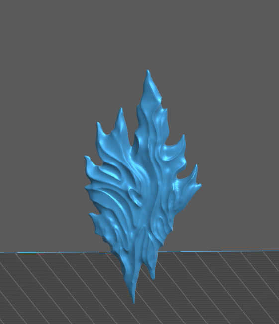 Godzilla Dorsal fin 2014  3D print model_4