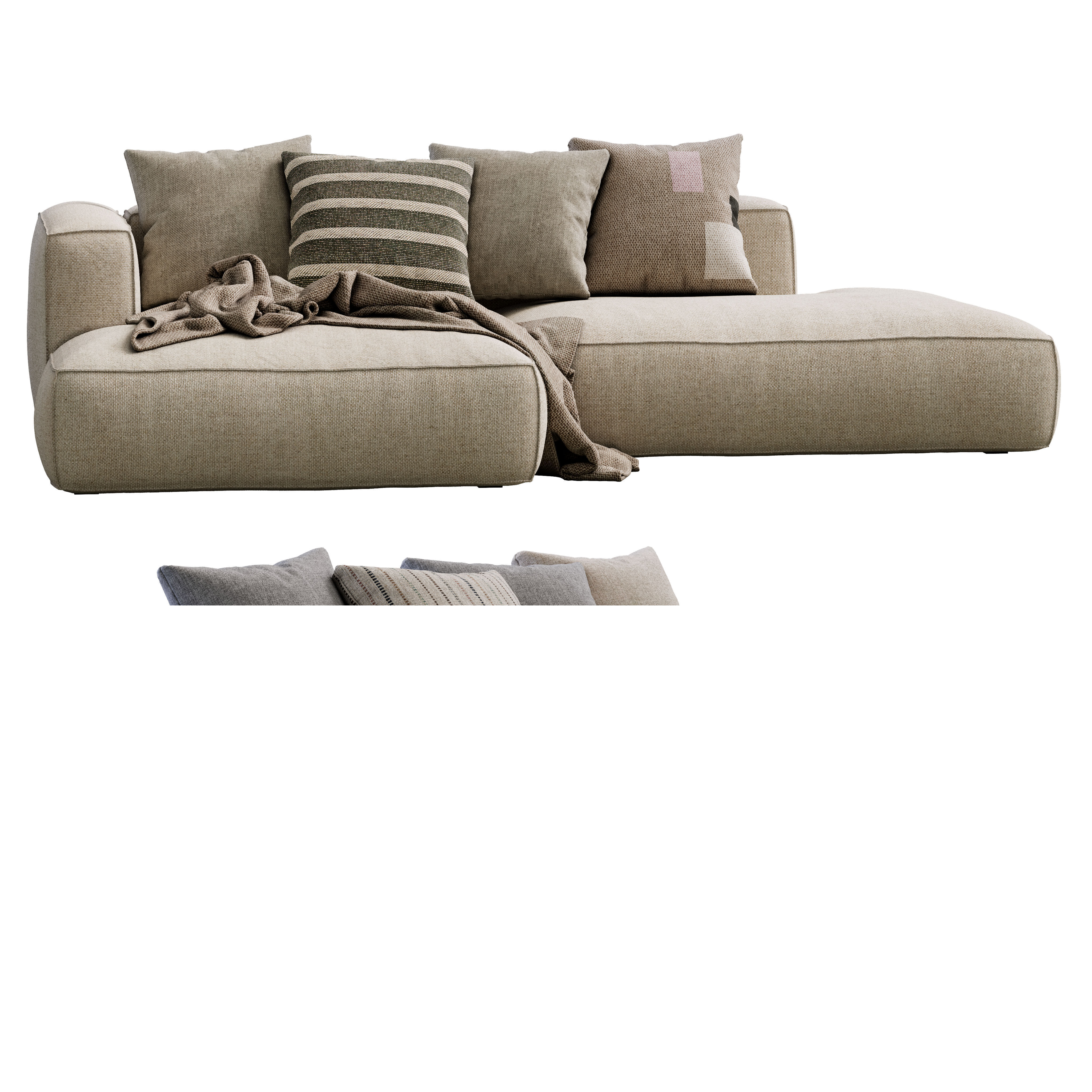 Roxen Sofa By Mononova 3D model_2