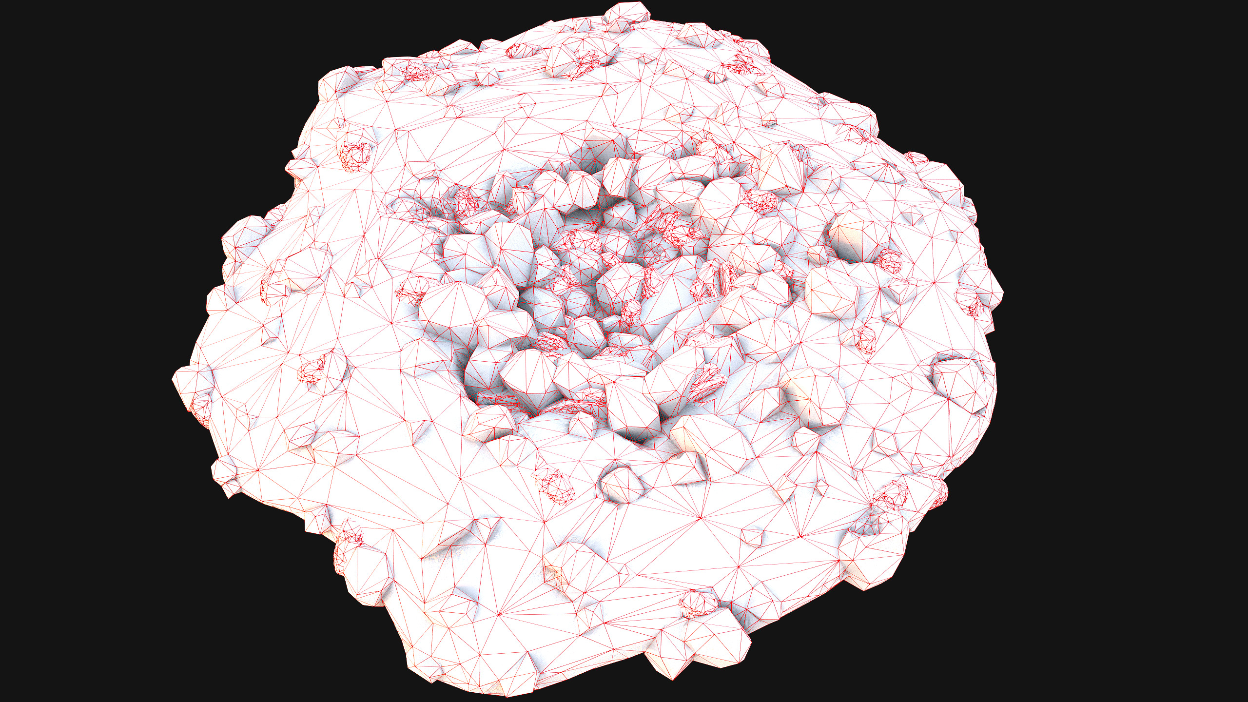 Medieval Coal Ore Mine Low-poly 3D model_50