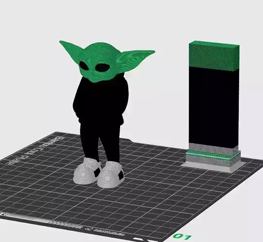 Din grogu baby yoda urban vibes star wars