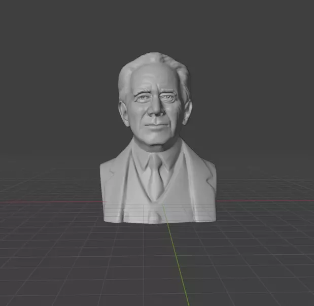 Herbert Marcuse 3D print model