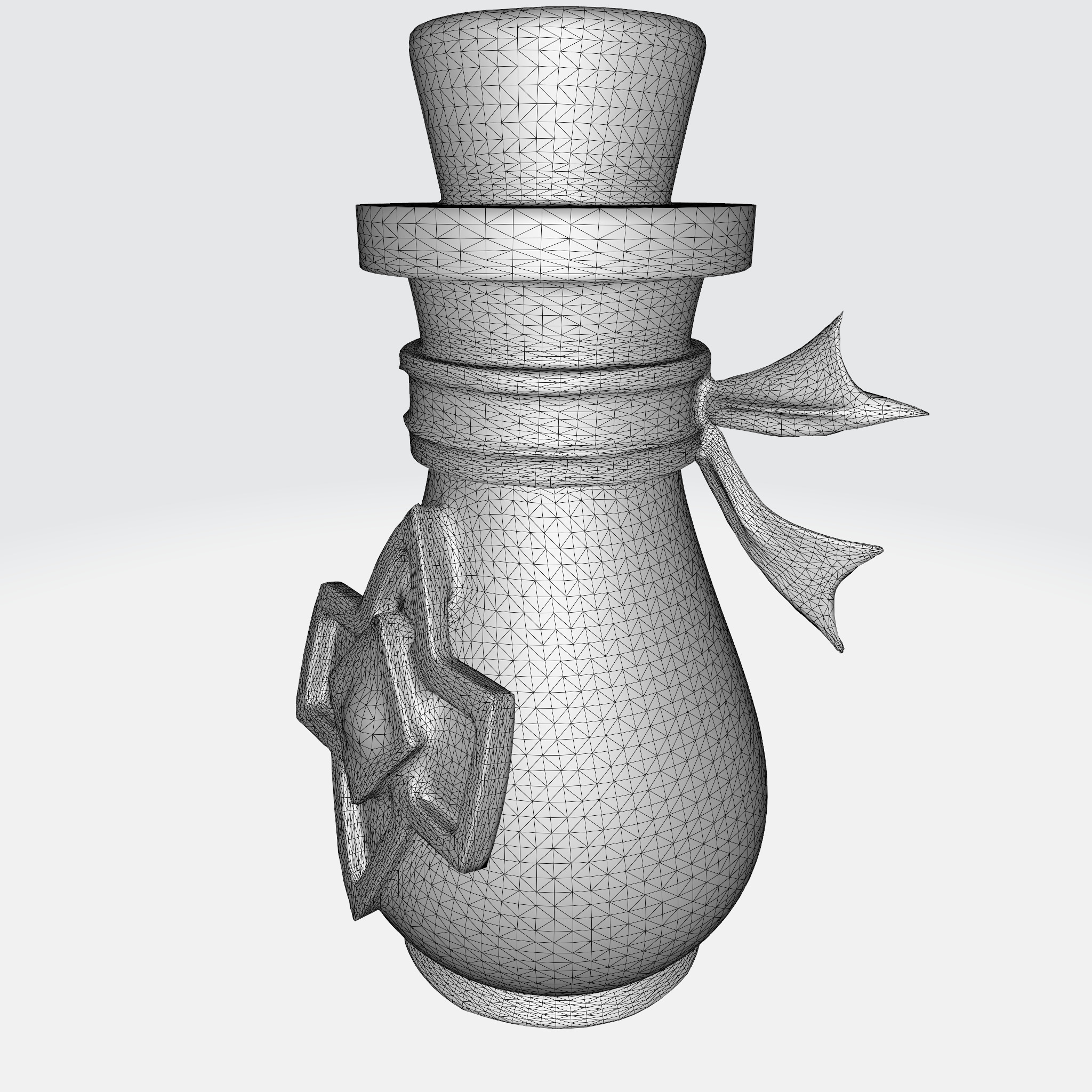 Enchanted Potion Bottle 3D model_5