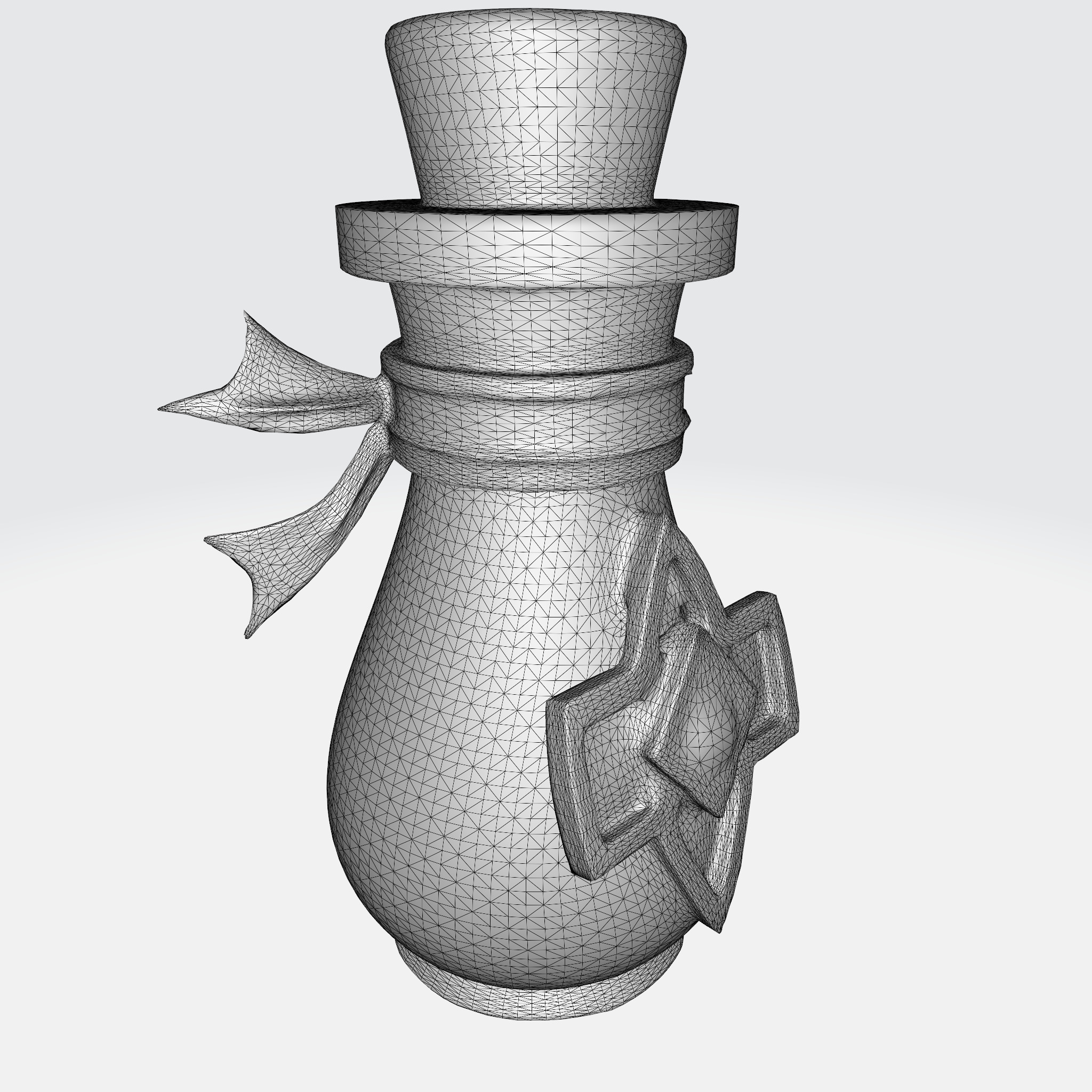 Enchanted Potion Bottle 3D model_4