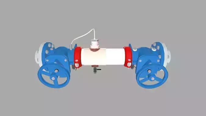 Sampaling Point Low-poly 3D model