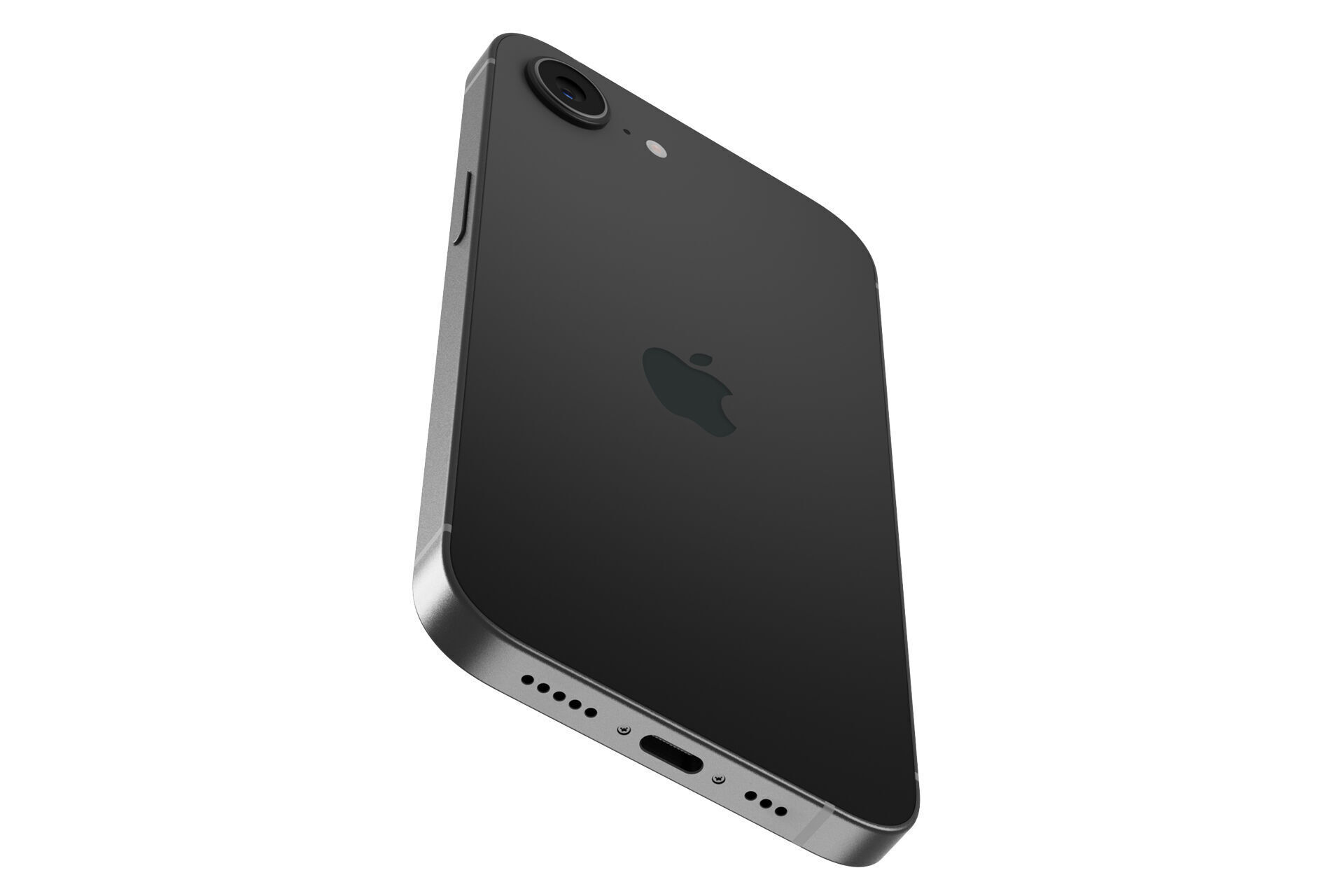 Apple iPhone 16e 3D model_14