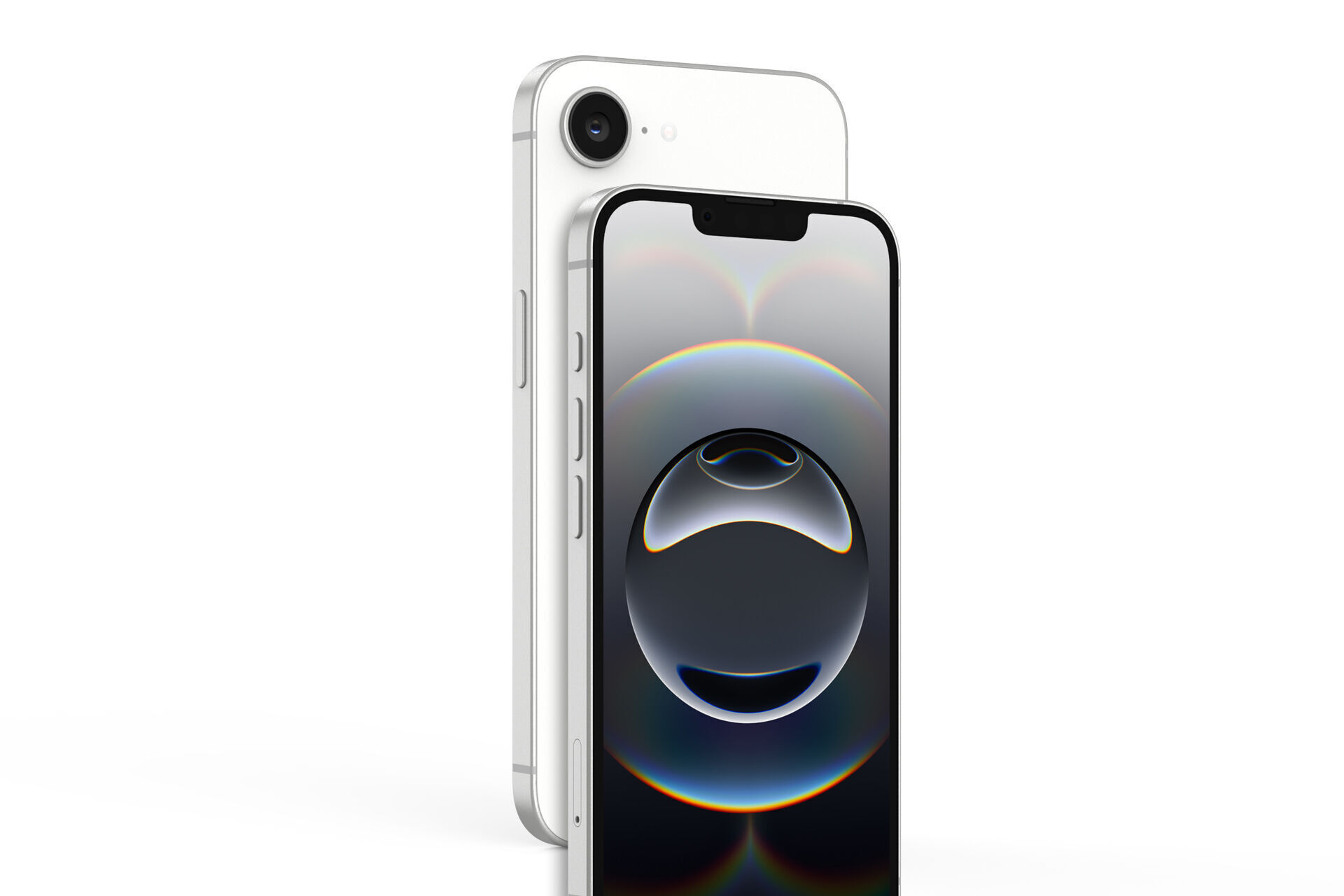 Apple iPhone 16e 3D model_7