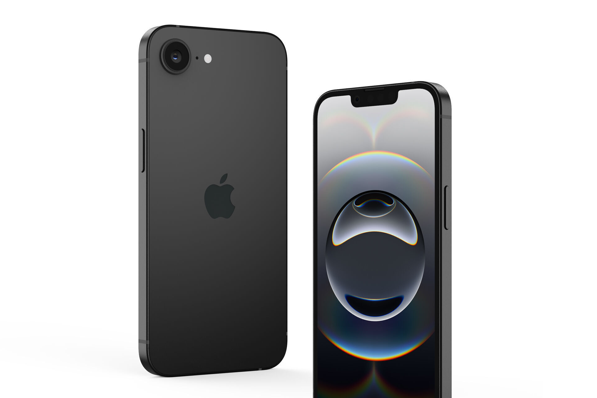 Apple iPhone 16e 3D model_10