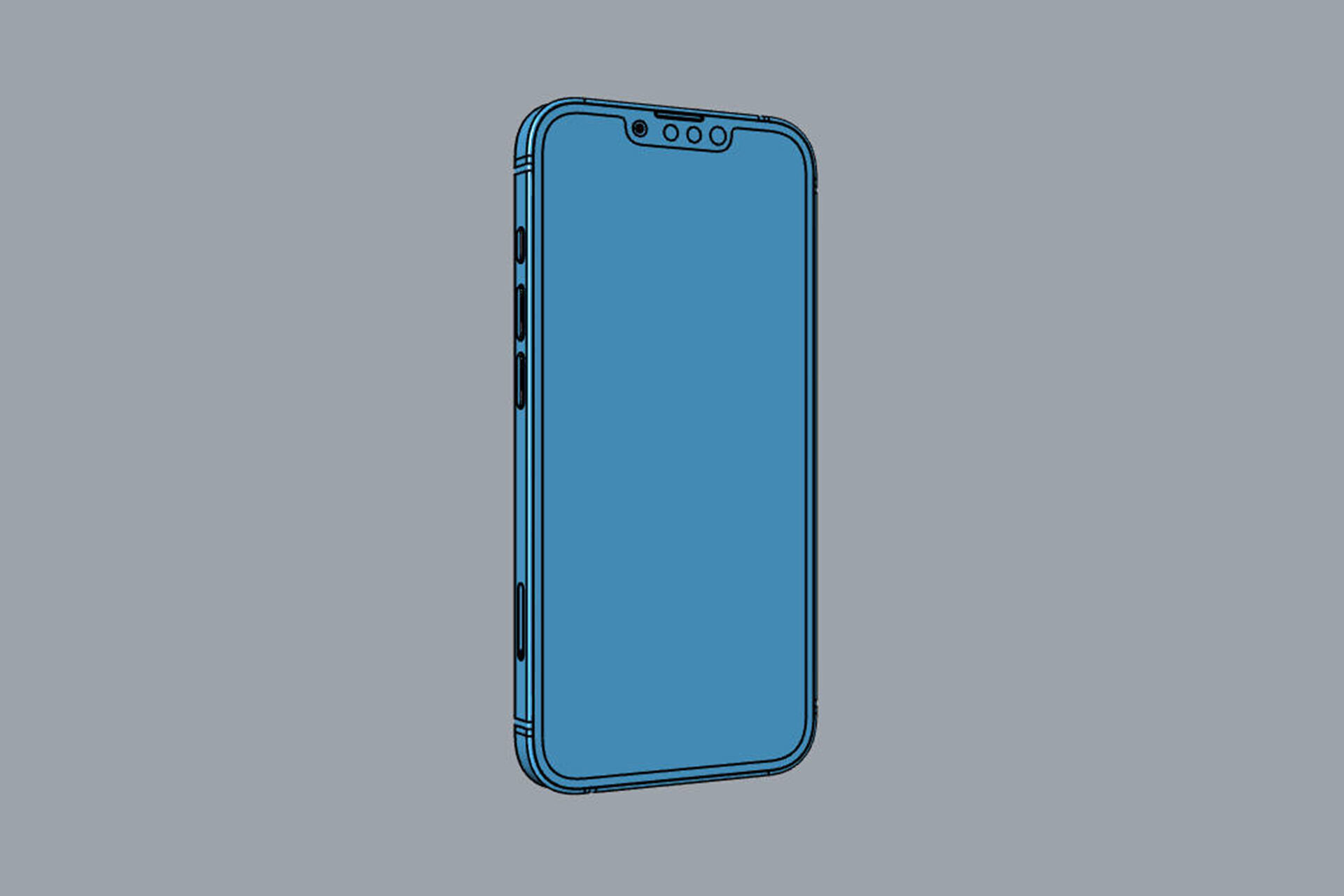Apple iPhone 16e 3D model_23