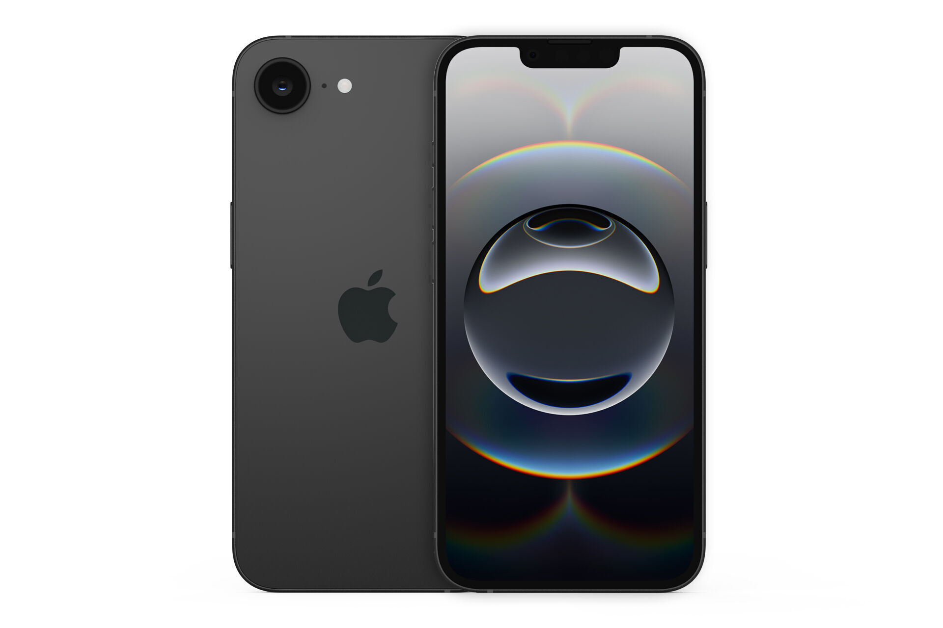 Apple iPhone 16e 3D model_2