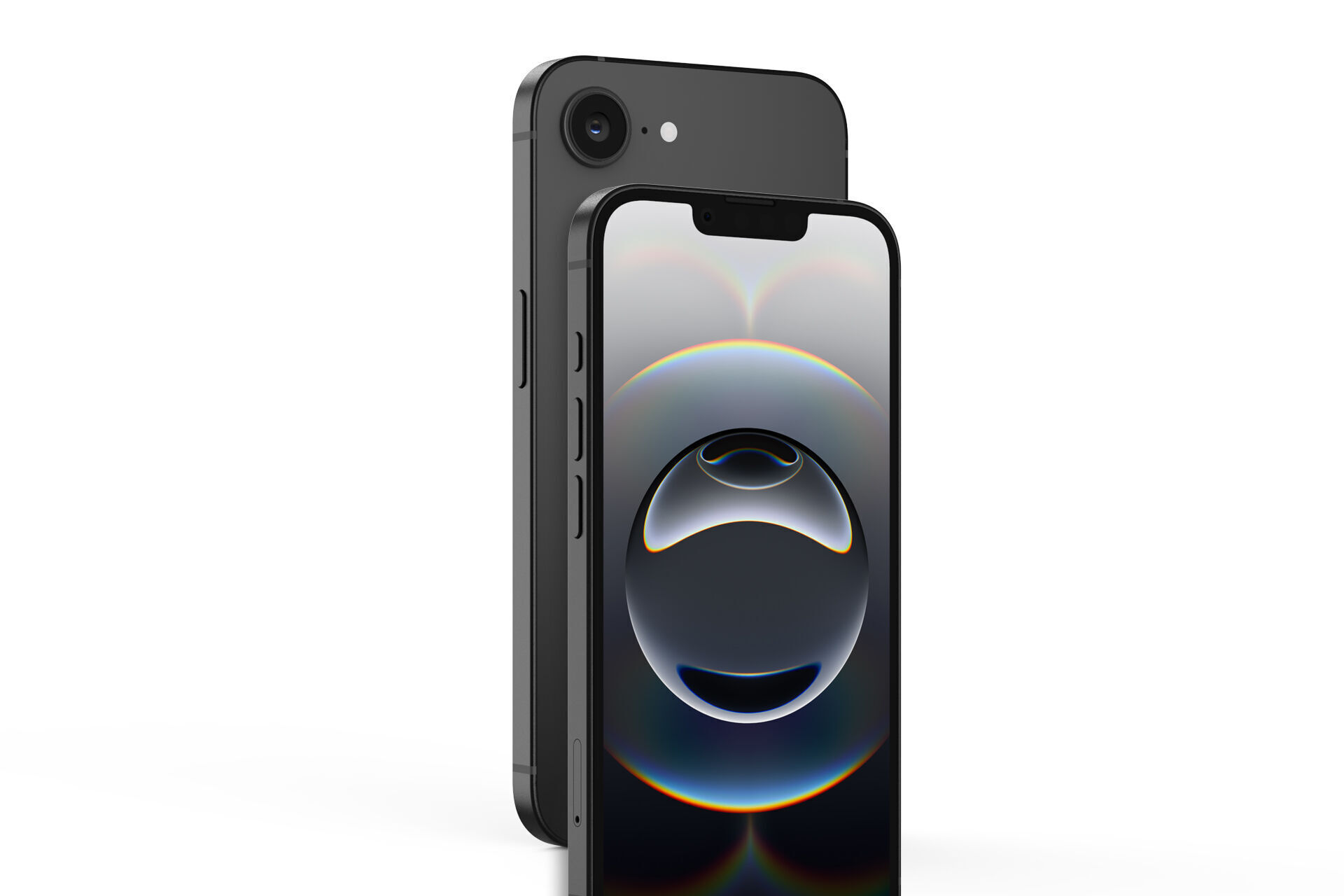 Apple iPhone 16e 3D model_8