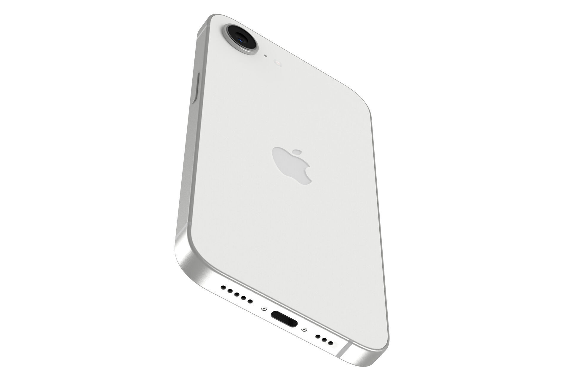 Apple iPhone 16e 3D model_13