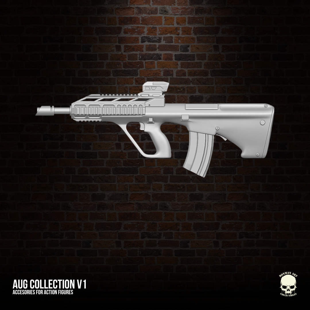 AUG Collection V1 3D printable files for Action Figures 3D print model_5