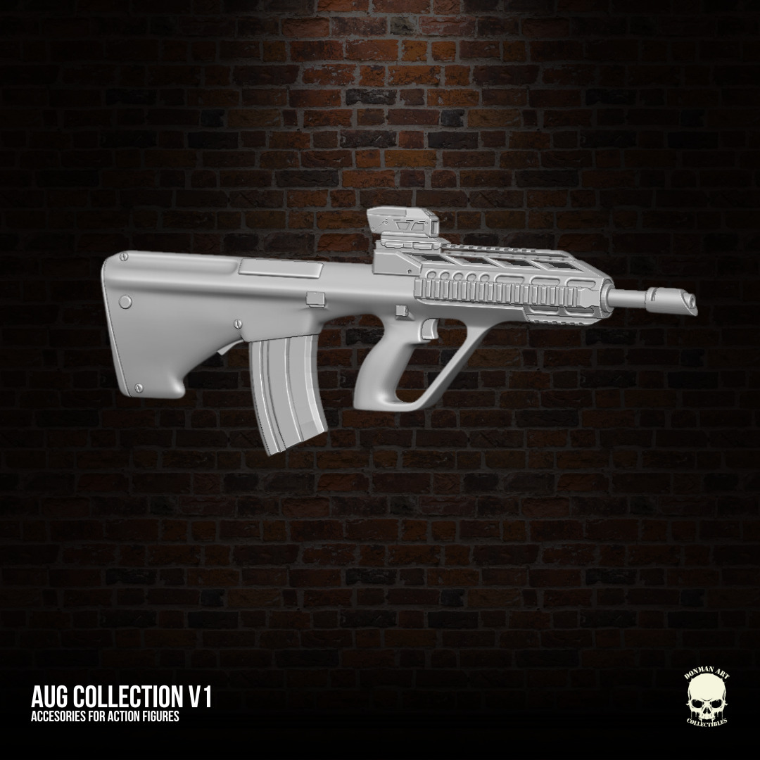 AUG Collection V1 3D printable files for Action Figures 3D print model_17