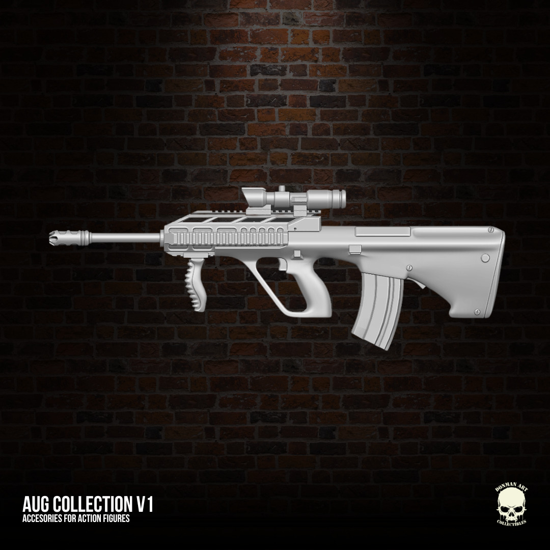 AUG Collection V1 3D printable files for Action Figures 3D print model_19