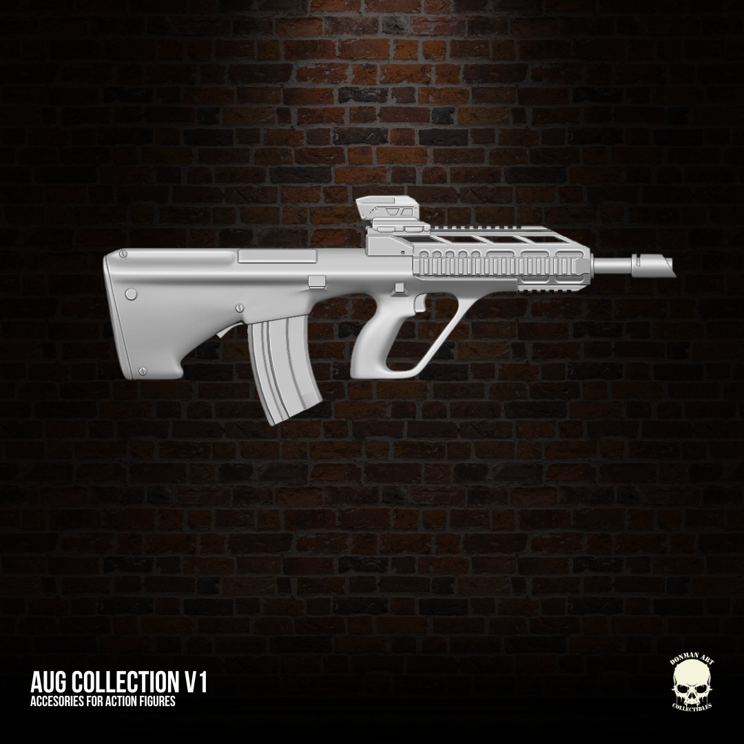 AUG Collection V1 3D printable files for Action Figures 3D print model_12