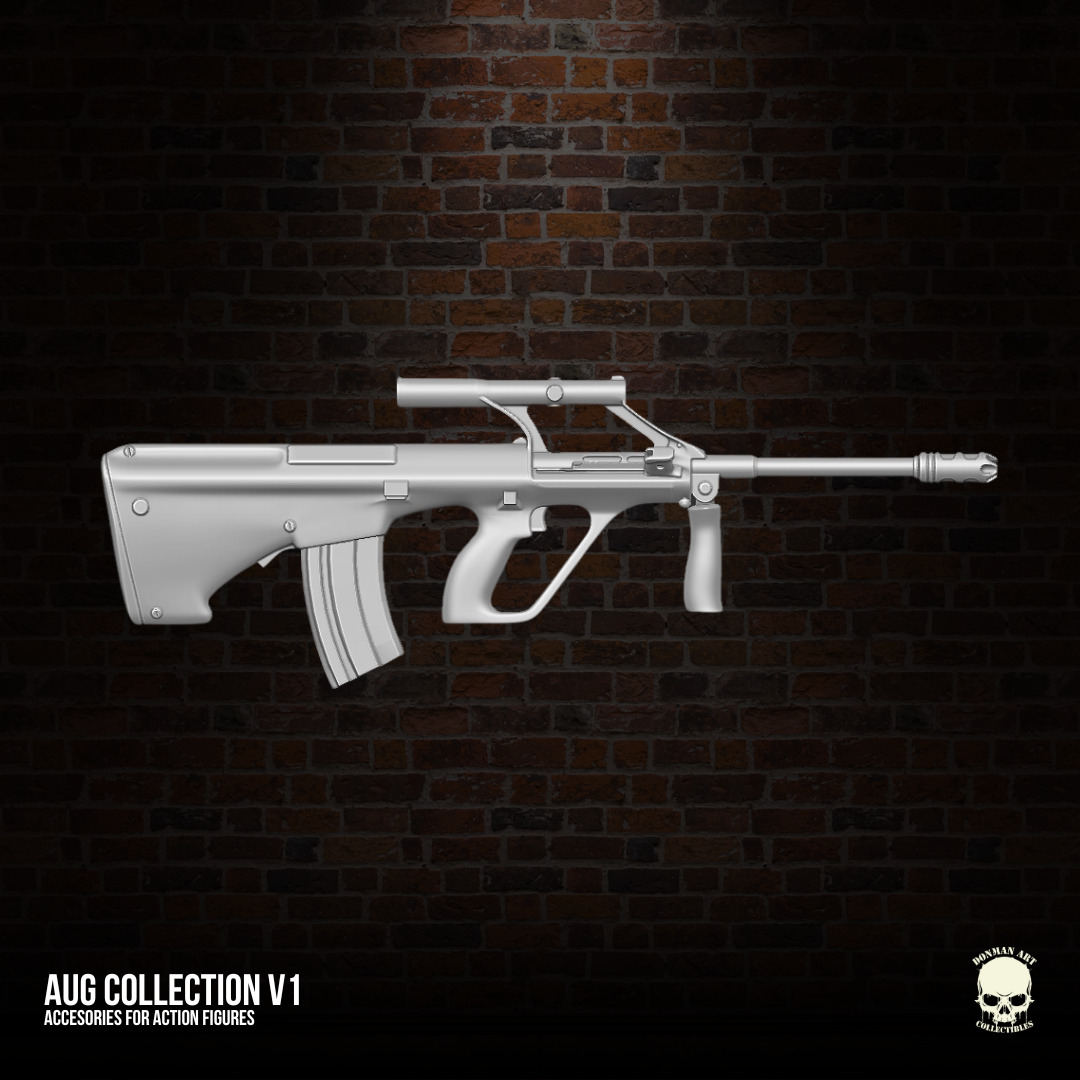 AUG Collection V1 3D printable files for Action Figures 3D print model_16