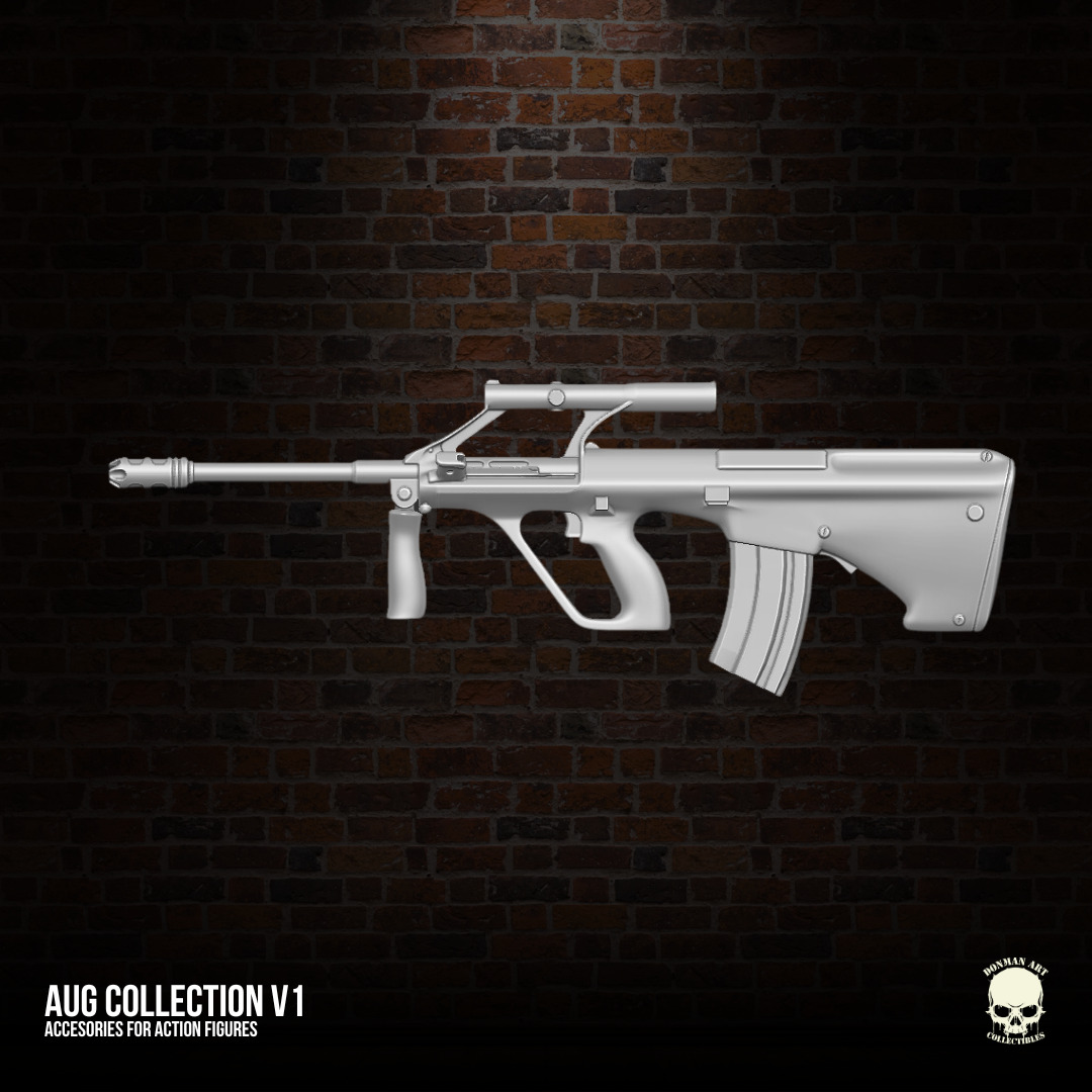 AUG Collection V1 3D printable files for Action Figures 3D print model_26