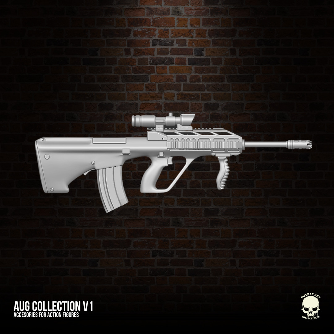 AUG Collection V1 3D printable files for Action Figures 3D print model_18