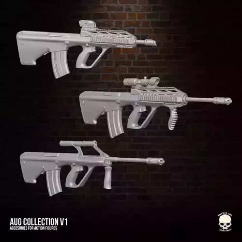 AUG Collection V1 3D printable files for Action Figures
