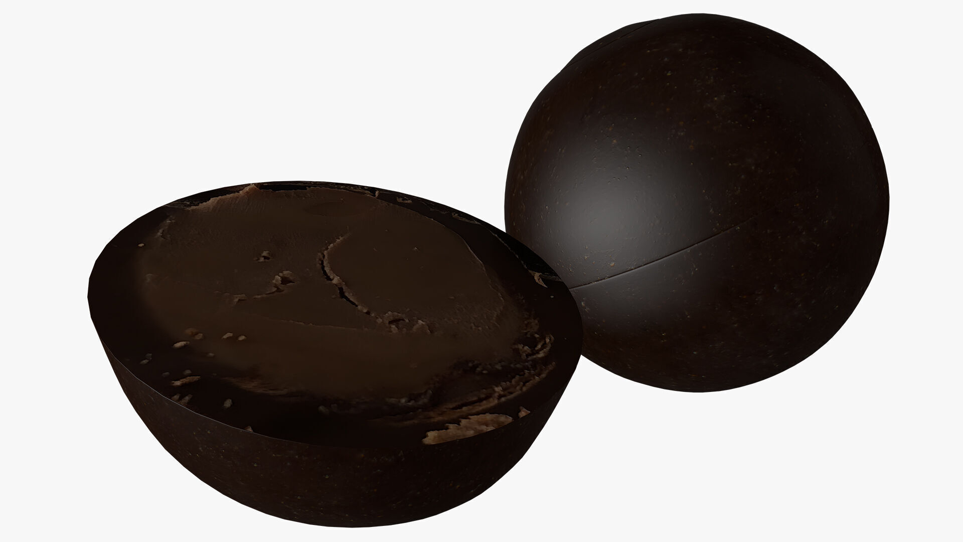 Lindt LINDOR Extra Dark Chocolate 60 Percent cocoa 3D model_1