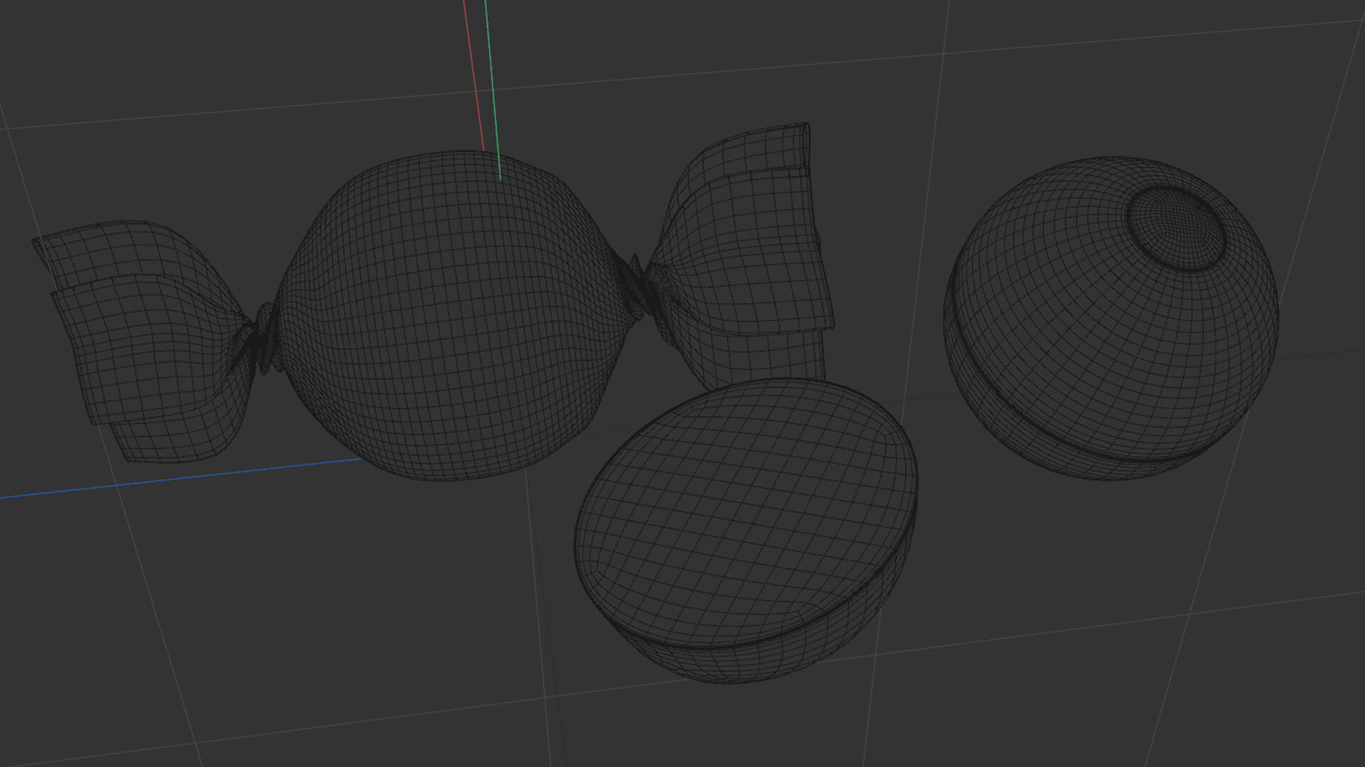 Lindt LINDOR Extra Dark Chocolate 60 Percent cocoa 3D model_7