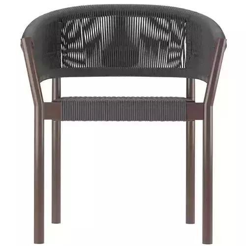 Armen Living Doris Indoor Outdoor Dining Chair 3D model