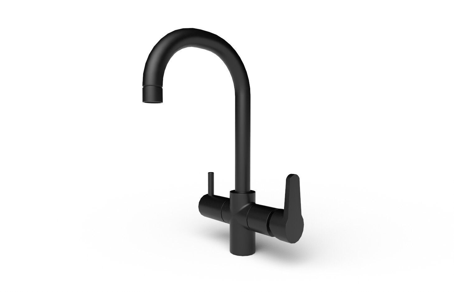 Faucet M08 Low-poly 3D model_3