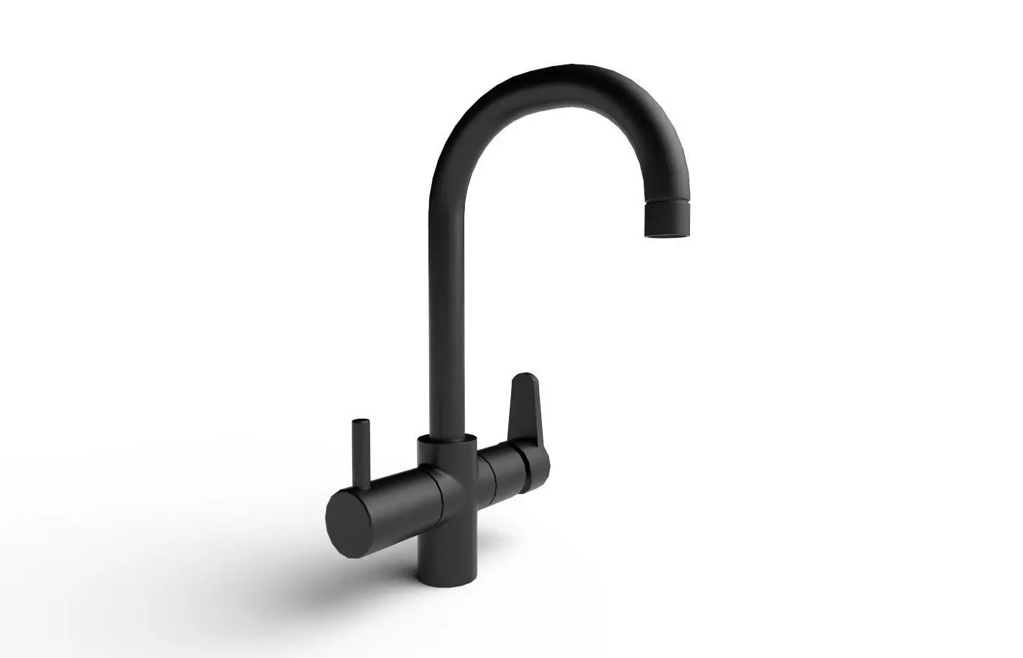 Faucet M08 Low-poly 3D model_0