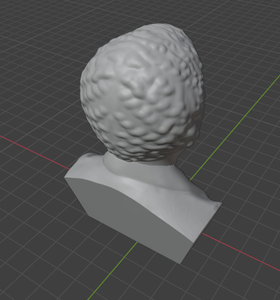 Huey Percy Newton 3D print model_19